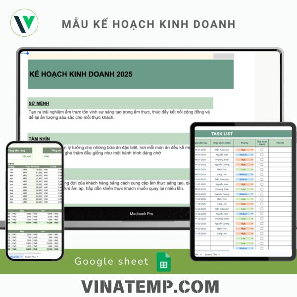 10+ mẫu kế hoạch kinh doanh chuẩn cho mọi ngành