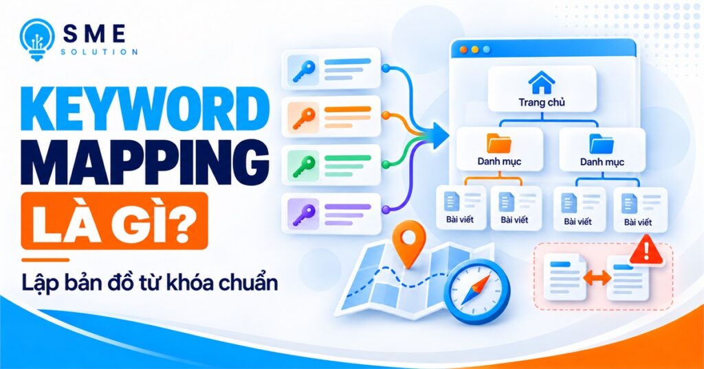 Keyword Mapping gán từ khóa vào cấu trúc website