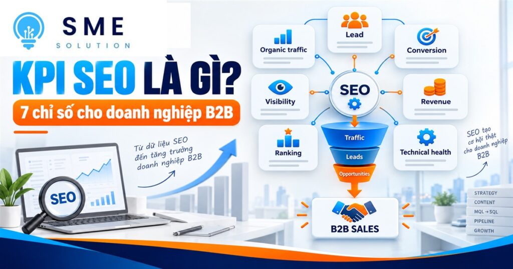 Bảy KPI SEO quan trọng cho doanh nghiệp B2B