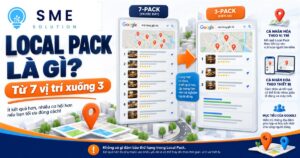 Local Pack từ bảy vị trí xuống ba vị trí