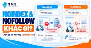 So sánh Noindex và Nofollow trong lập chỉ mục và theo liên kết